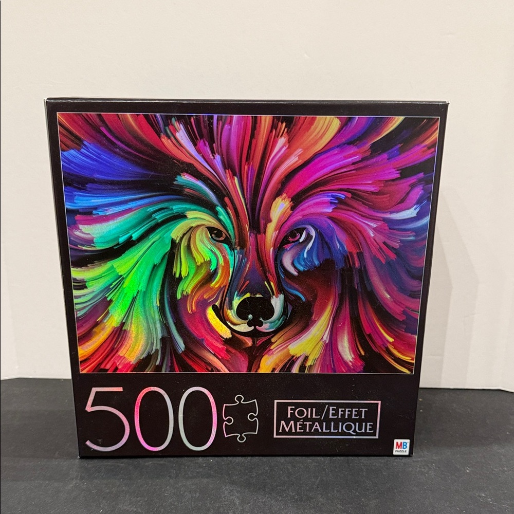 Foil/Metallic Dog Paint Series 500 Piece Puzzle SALE🔴3/$25!
